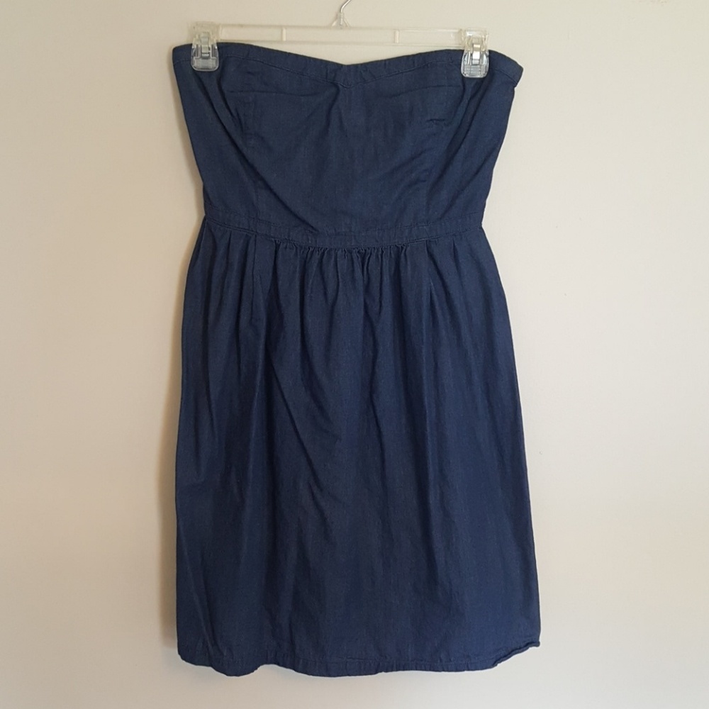 Old Navy Strapless Jean Dress Size 12